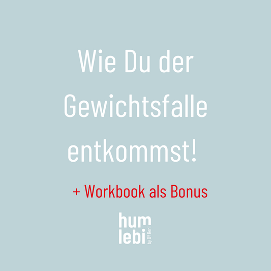 Wie Du der Gewichtsfalle entkommst! Erkenne die Ursachen und lerne nachhaltig abzunehmen.